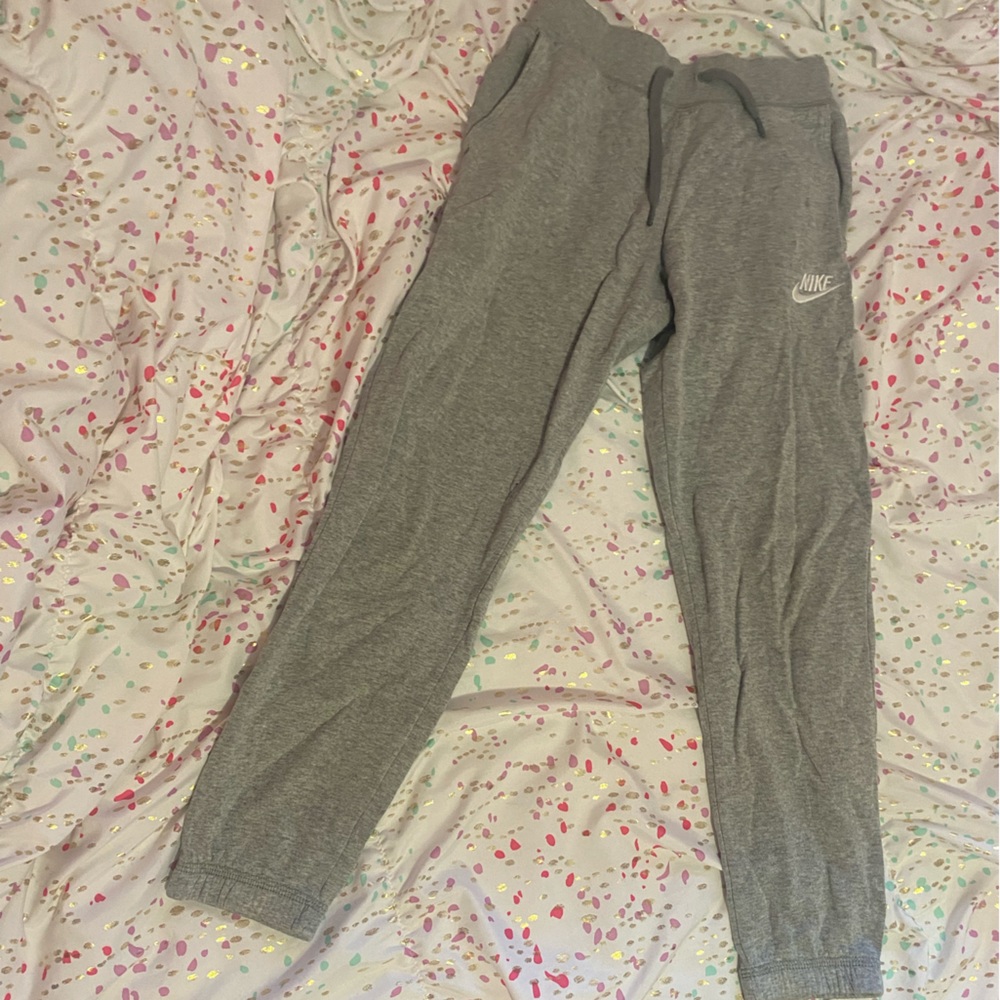 Nike kids gray sweatpants